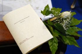 Esempio di libretto di matrimonio