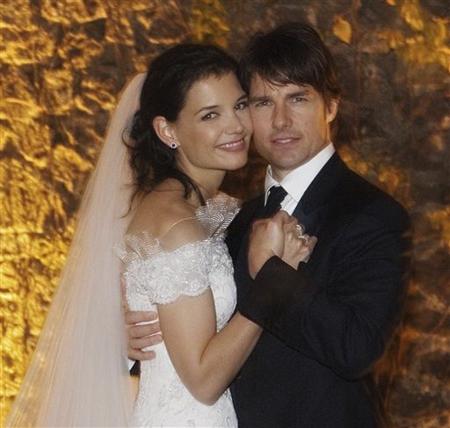 Il matrimonio di Katie Holmes e Tom Cruise