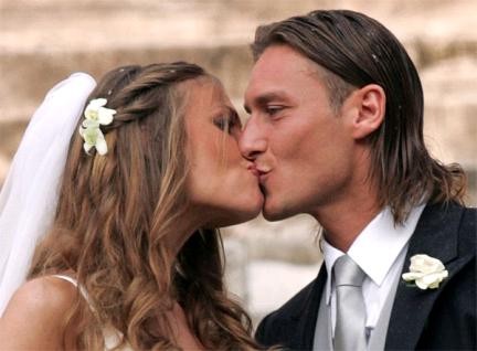 Il matrimonio di Francesco Totti e Ilary Blasi