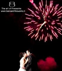 Fuochi d'artificio per il matrimonio da Bonsanti Fireworks