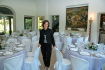 Eleonora Picci ad un ricevimento a Villa Metronia - Lady Bon Ton Weddings & Style Events