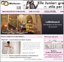 LeMieNozze.it cambia abito - Home page