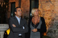 L'Assessore Stefano Vannini con la moglie alla precedente edizione di The Glam Party Show