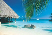 Resort in un'isola della Polinesia per il viaggio di nozze