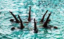 Spettacolo di nuoto sincronizzato durante il matrimonio - Le cirque de l'eau