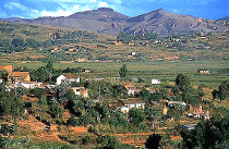 Altopiano centrale dell'Ankaratra in Madagascar