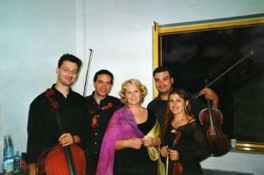 Quartetto d'archi Gershwin con Katia Ricciarelli