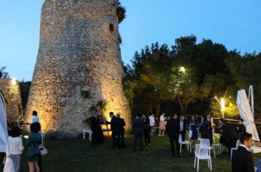 banchetto di nozze a Cala dei Balcani