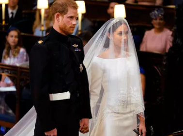 La cerimionia del matrimonio reale del principe Harry e Meghan