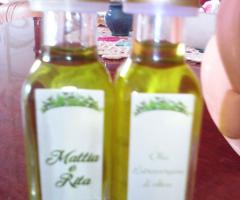 mini bottigliette di olio Nozze in Puglia