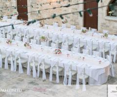 Masseria Bonelli - La disposizione dei tavoli