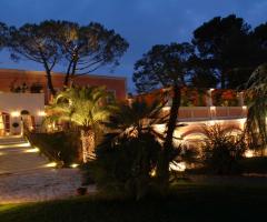 Villa San Martino - La location di sera
