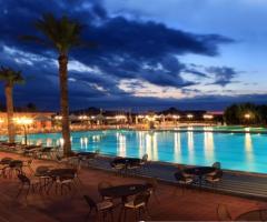 Grand Hotel Vigna Nocelli Ricevimenti - La piscina al tramonto