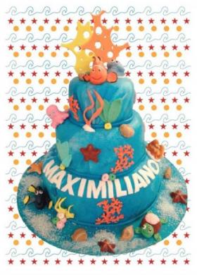 Nemo's cake per il compleanno