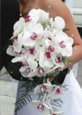 Bouquet della sposa di orchidee