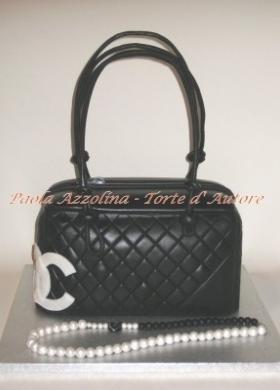 Torta borsa Chanel - Torte d'autore Roma