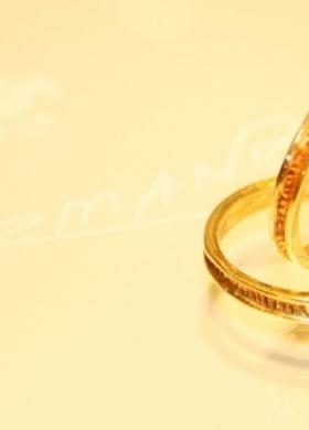 Fedi di matrimonio in oro giallo