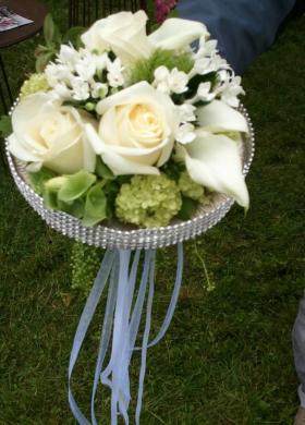 Bouquet romantico con swaroski