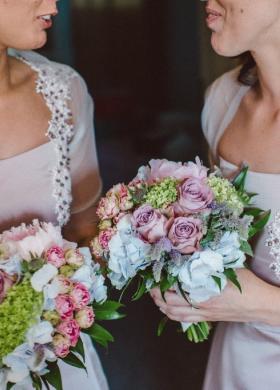 Bouquet in stile country per le damigelle