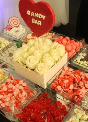 Candy bar per il matrimonio