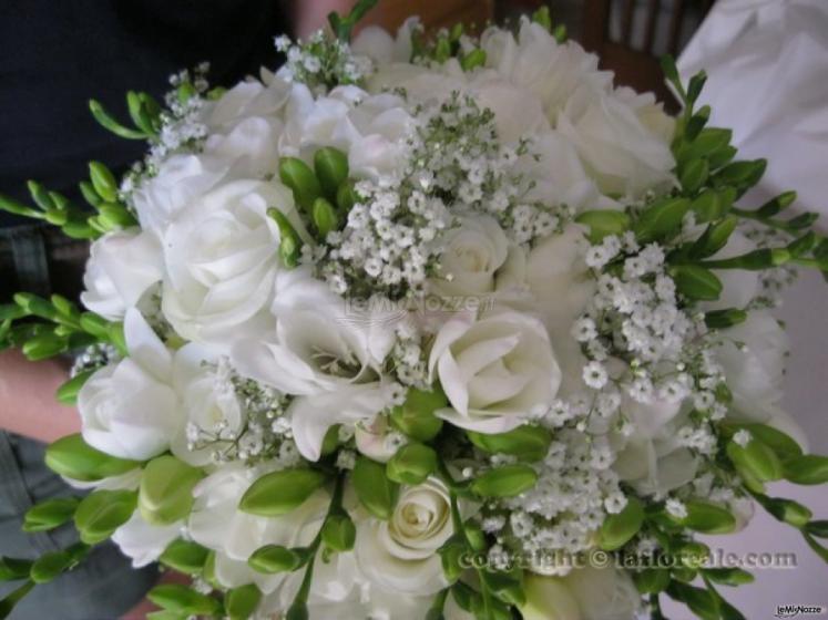 Bouquet in bianco