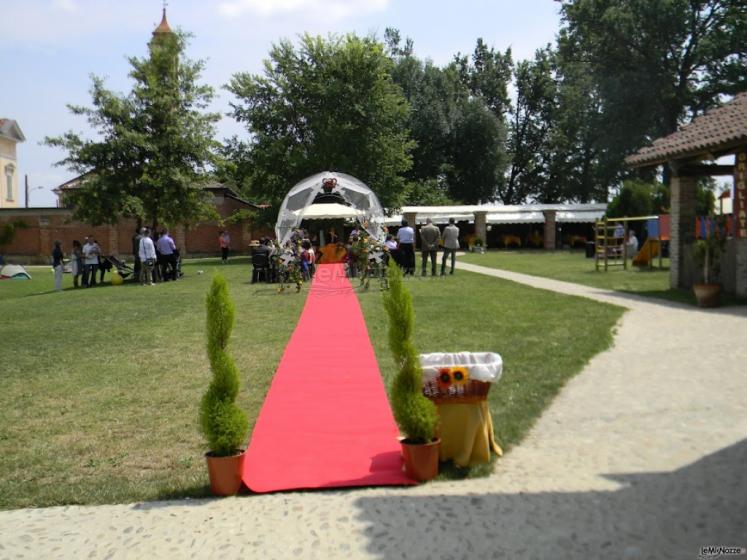 Cerimonia di matrimonio in agriturismo