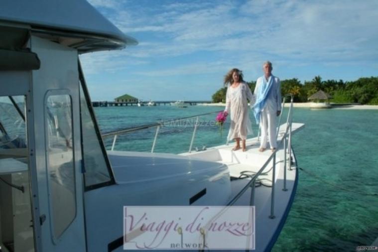 Viaggio di nozze sulla barca alle Maldive