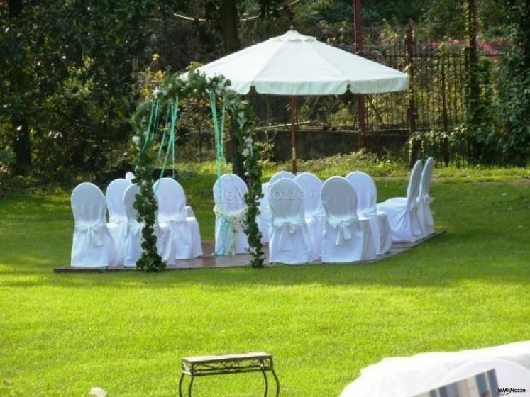 Gazebo per la celebrazione del rito di matrimonio