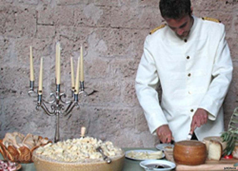 Il tavolo dei formaggi - Lucaroni Catering