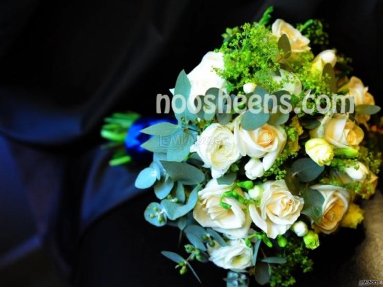 Bouquet turchese per la sposa