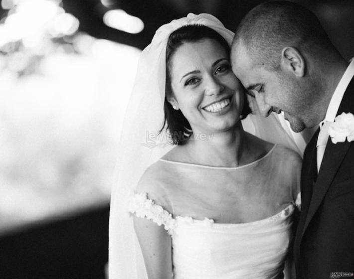 Foto degli sposi in bianco e nero - Matteo Crescentini Fotografo