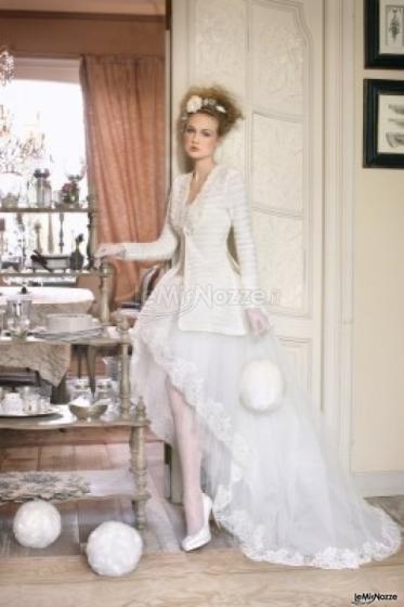 Vestito da sposa con giacca - Collezione La Magia del matrimonio d'inverno