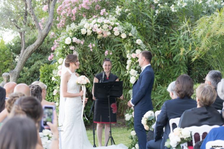 Matrimonio in giardino.
Ceremonies by Chiara