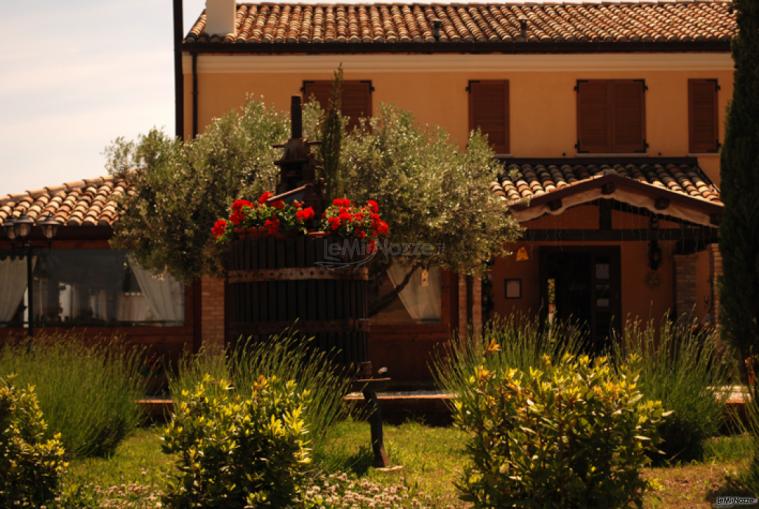 Il giardino dell'agriturismo Briciola di Sole