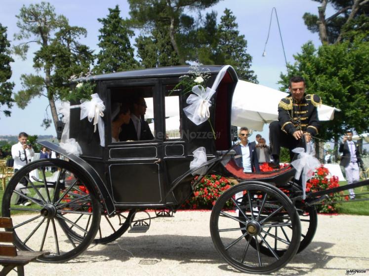 Entrata in carrozza - Villa san Nicolino