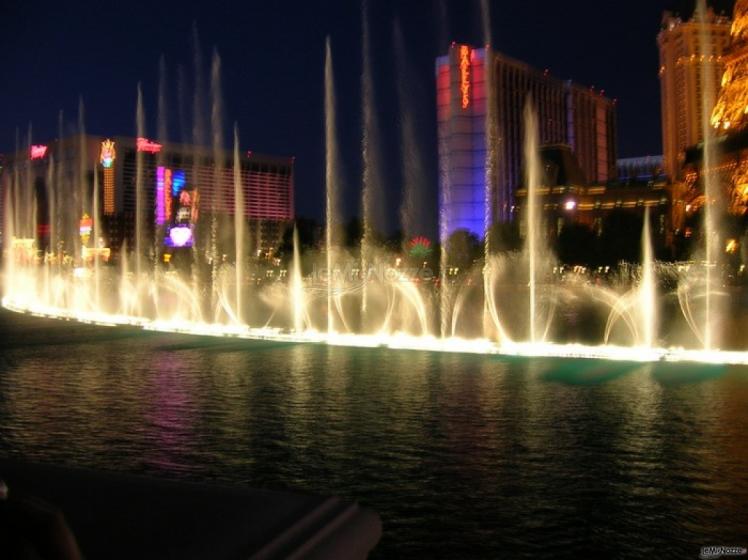 Giochi d'acqua dell'Hotel Bellagio a Las Vegas
