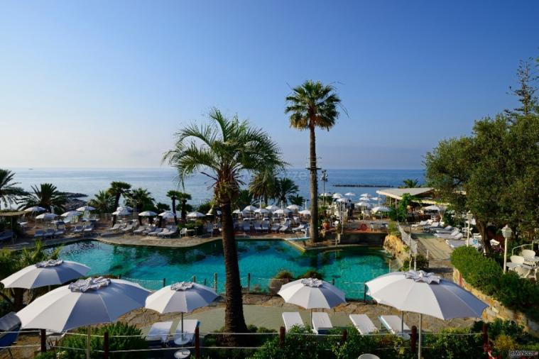Royal Hotel Sanremo - La piscina all'aperto