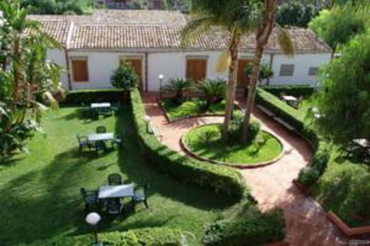 Il giardino dell'Hotel Casena dei Colli