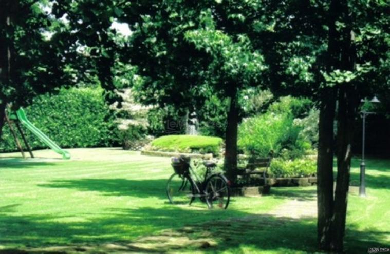 Giardino della location di matrimonio