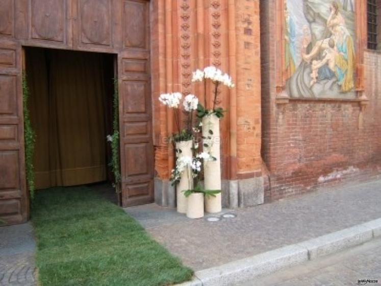 Addobbi floreale per il matrimonio in chiesa
