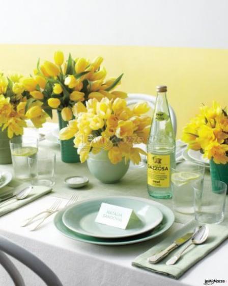 Mise en place in giallo