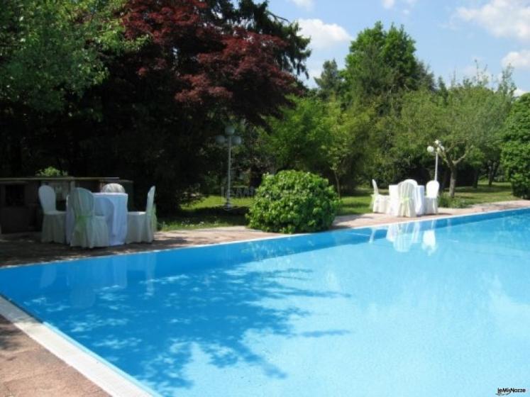 Piscina della location di matrimonio