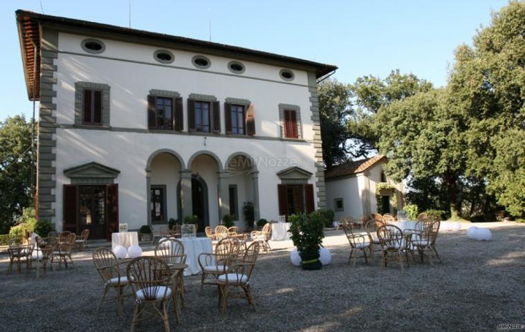Villa Poggiomele per il matrimonio
