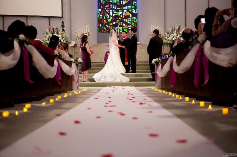 Dragonfly event&wedding planners - La decorazione in chiesa