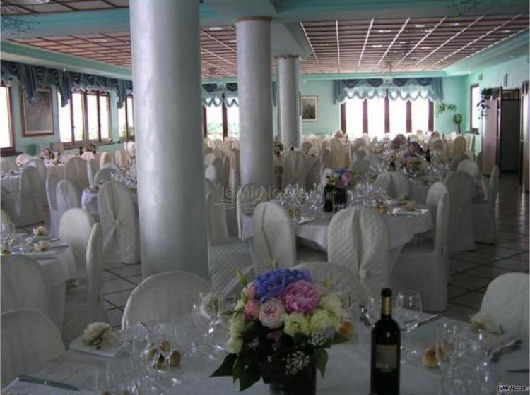 Sala interna per il ricevimento di matrimonio - Ristorante La Baita