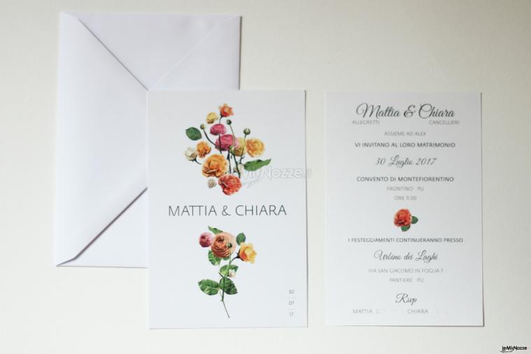 Giulia Fabbri Graphic Design - Le partecipazioni per il matrimonio