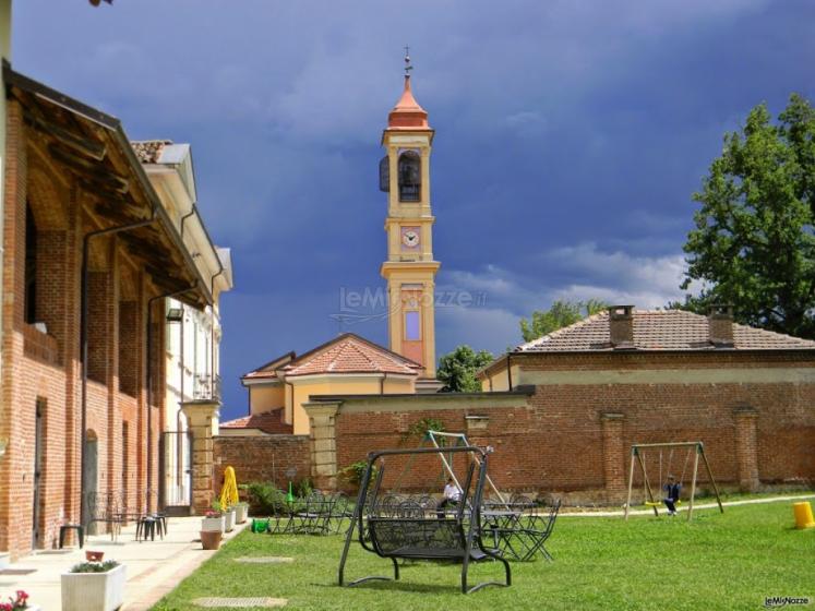 Giardino della location di nozze