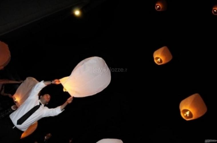 Lancio delle lanterne - Organizzazione matrimoni a Torino