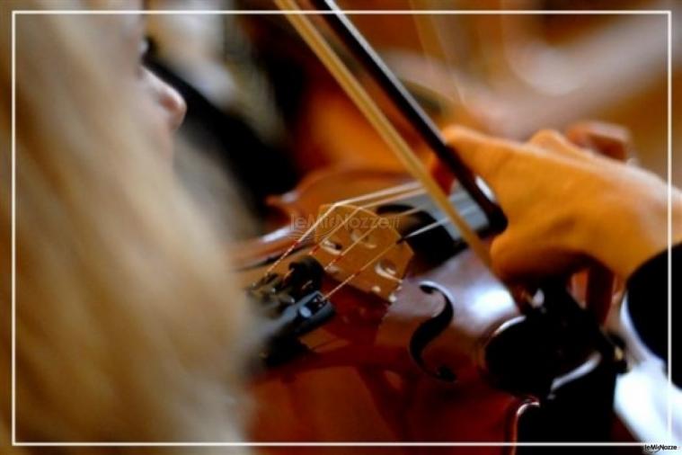 Esibizione violinista per il matrimonio