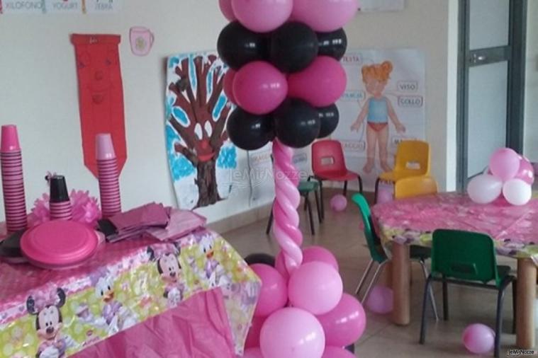 Acchiappabimbi - Allestimento 
con palloncini